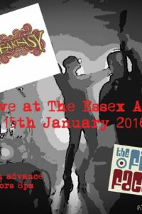 15 Gennaio 2016 - The Essex Arms, Brentwood, UK.