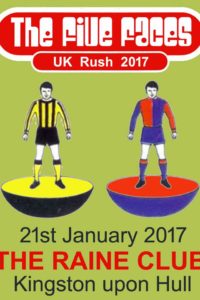 21 Gennaio 2017 - The Raine Club, Hull, UK.