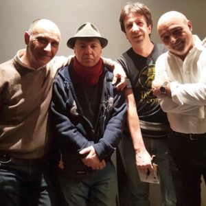 3/4 del gruppo con Alberto Camerini (influenzato)